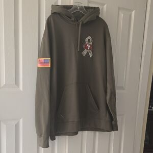 Nike NFL 49ers Salute to Service Hoodie